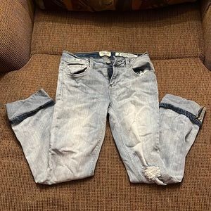 Indigo Rein Crop Jeans Size 7